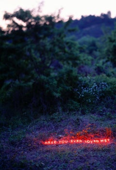 Have You Ever Loved Me?, From the Series 'Aporia' – Jung Lee, Neon, Landscape
