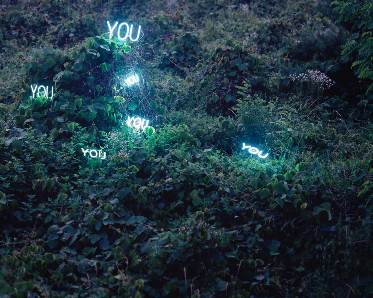 You, You, You......, From the Series 'Aporia' – Jung Lee, Neon, Landscape, Neon For Sale 2