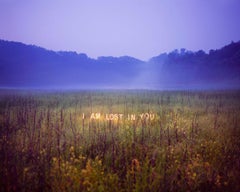 I Am Lost In You, aus der Serie „Aporia“ Jung Lee, Neon, Licht, Natur, Kunst