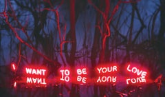 I Want To Be Your Love, From the Series 'Aporia' – Jung Lee, Neon, Light, Night