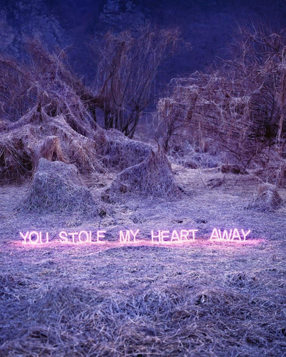 You Stole My Heart Away, From the Series 'Aporia' – Jung Lee, Neon, Light, Love For Sale 1