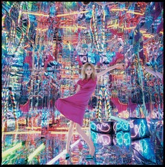Gemma Ward – Nick Knight, Photography, Fashion, Colour, Structure, Neon, Woman