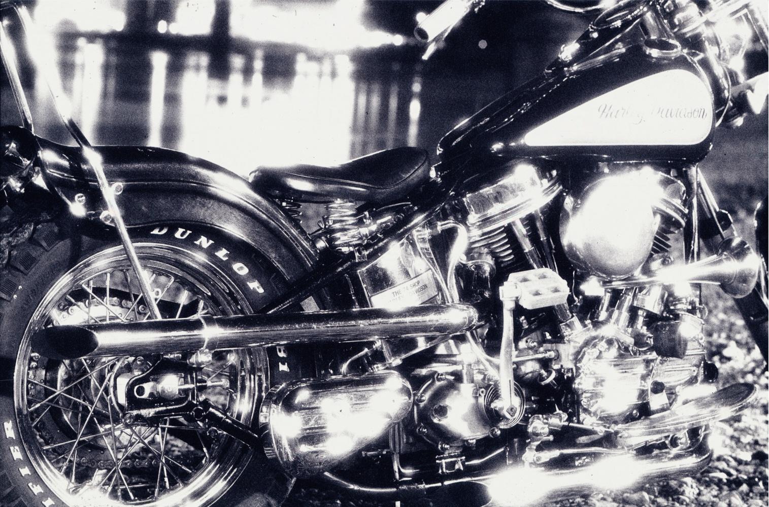 NICK KNIGHT (*1958, Grande-Bretagne) 
Harley, 1988
Impression pigmentaire couchée à la main
Feuille 142,5 x 209 cm (56 1/8 x 82 1/4 in.)
Edition de 5, plus 2 AP ; Ed. no. 3/5
Imprimer seulement

Nick Knight fait partie des photographes les plus