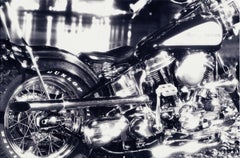 Harley – Nick Knight, Photography, Black and White, Motorcycle, Harley Davidson