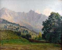 "Los Picos de Europa", Oil on Canvas North of Spain by Francisco Nuñez Losada 