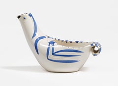 Sujet Colombe (A.R. 435). Keramik gestempelt Madoura Plein Feu, Auflage Picasso