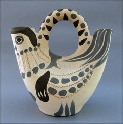 Pichet espagnol (A.R. 244), Keramik gestempelt 'Edition Picasso/Madoura Plein Feu'