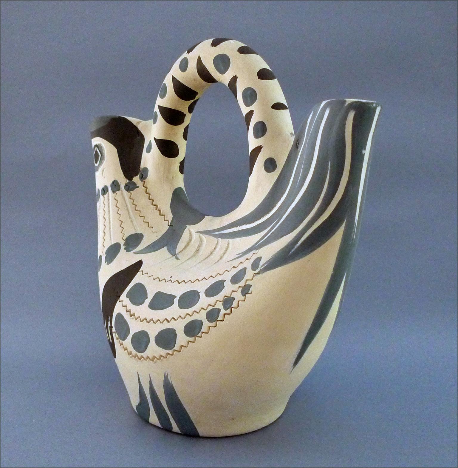 Pichet espagnol (A.R. 244), Ceramic Stamped 'Edition Picasso/Madoura Plein Feu' For Sale 3