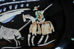 Picasso ceramic, Corrida soleil (A.R. 199)
