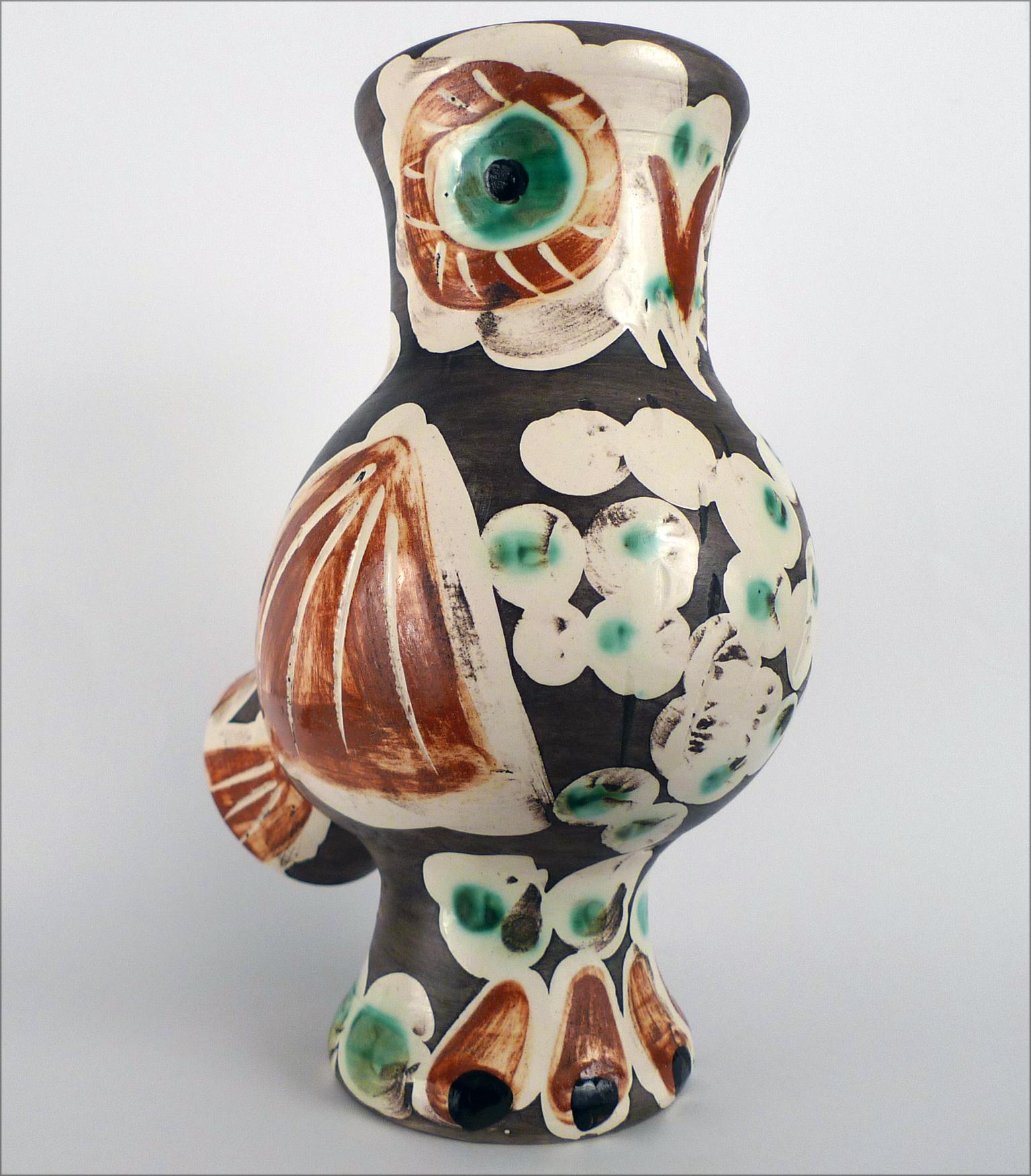 Picasso Keramik, Chouette (A.R. 543), Keramik im Angebot 1