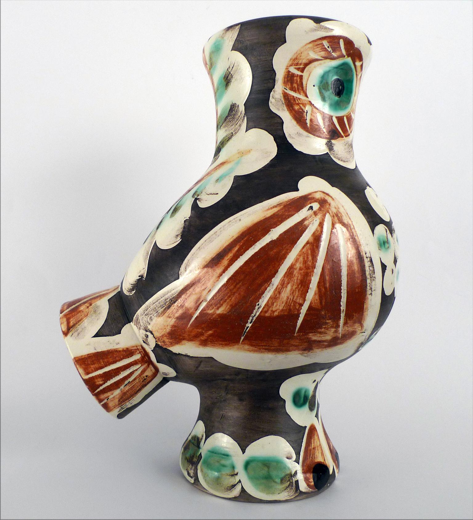 Picasso Ceramic, “Chouette” (A.R. 543) For Sale 1
