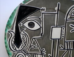 Picasso Ceramic, Jacqueline au chevalet (A.R. 333)