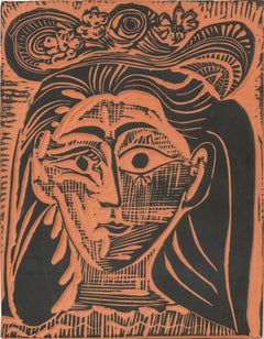 Pablo Picasso, Femme au chapeau fleuri (A.R. 521)