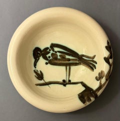Pablo Picasso, «Oiseau sur la branche» (A.R. 175), cerámica