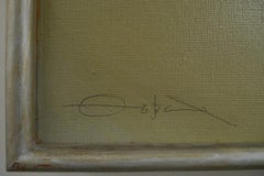 "Estudio en Amarillo" by Fernando Zóbel, 20th Century Abstract Oil on Canvas