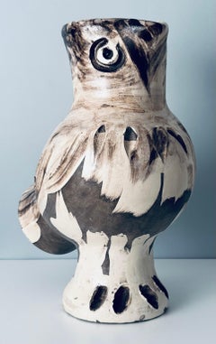 Die Chouette (A.R. 603), 1969. Keramik gestempelt
Madoura Plein Feu / Edition Picasso