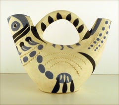 Pichet Espagnol (AR 245), Ceramic Stamped 'Madoura Plein Feu / Edition Picasso'