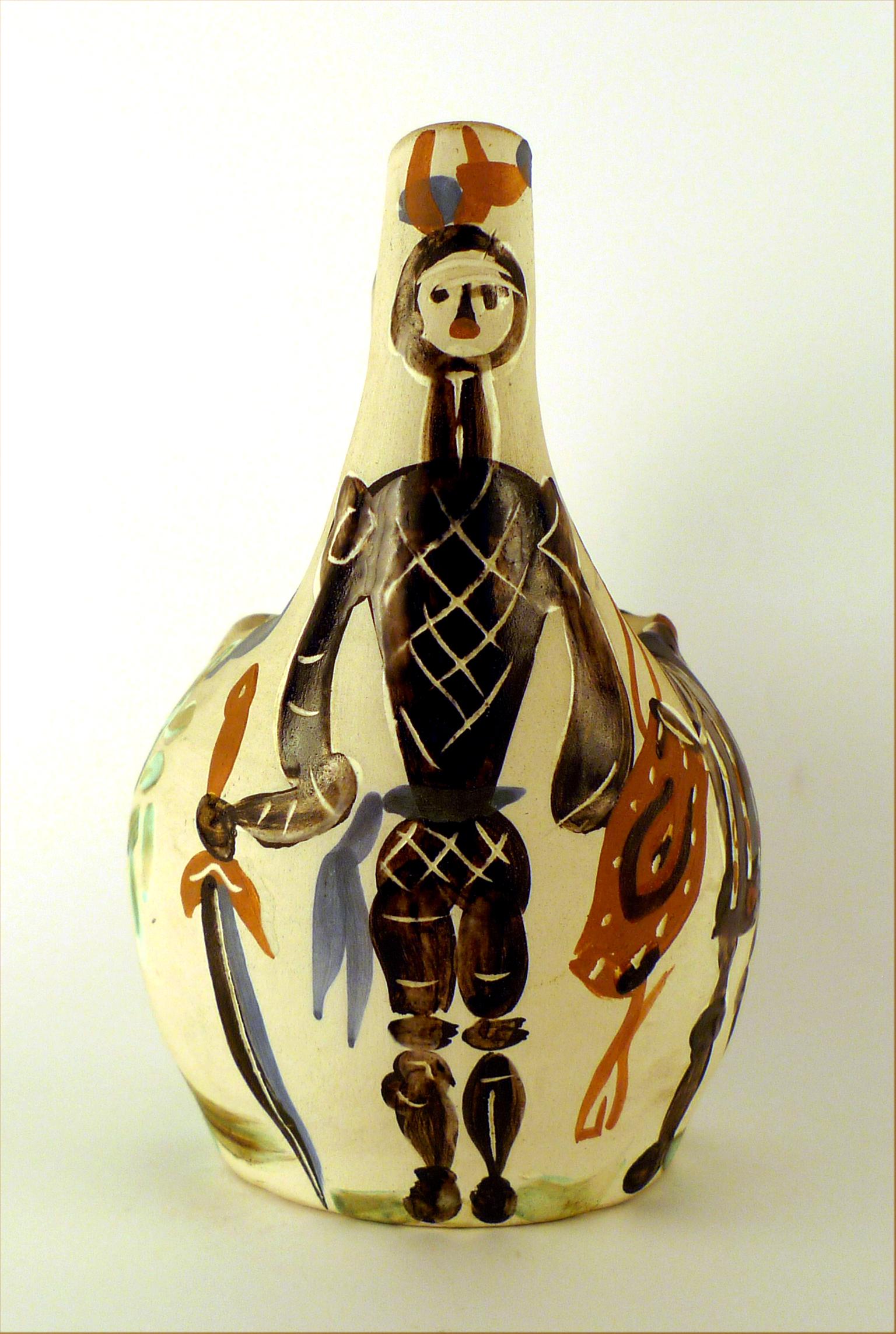 Cavalier et cheval (AR 137), Keramik gestempelt 'Madoura Plein Feu/Edition Picasso' im Angebot 1