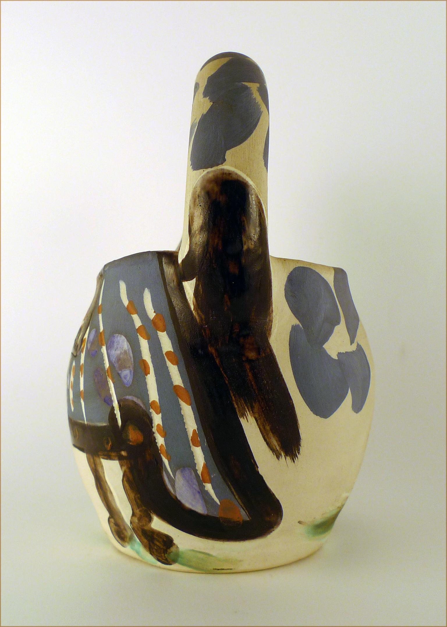 Cavalier et cheval (AR 137), Ceramic Stamped 'Madoura Plein Feu/Edition Picasso' For Sale 1