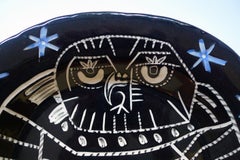 Hibou Brillant (A.R. 285), Keramik gestempelt 'Madoura Plein Feu / Edition Picasso'