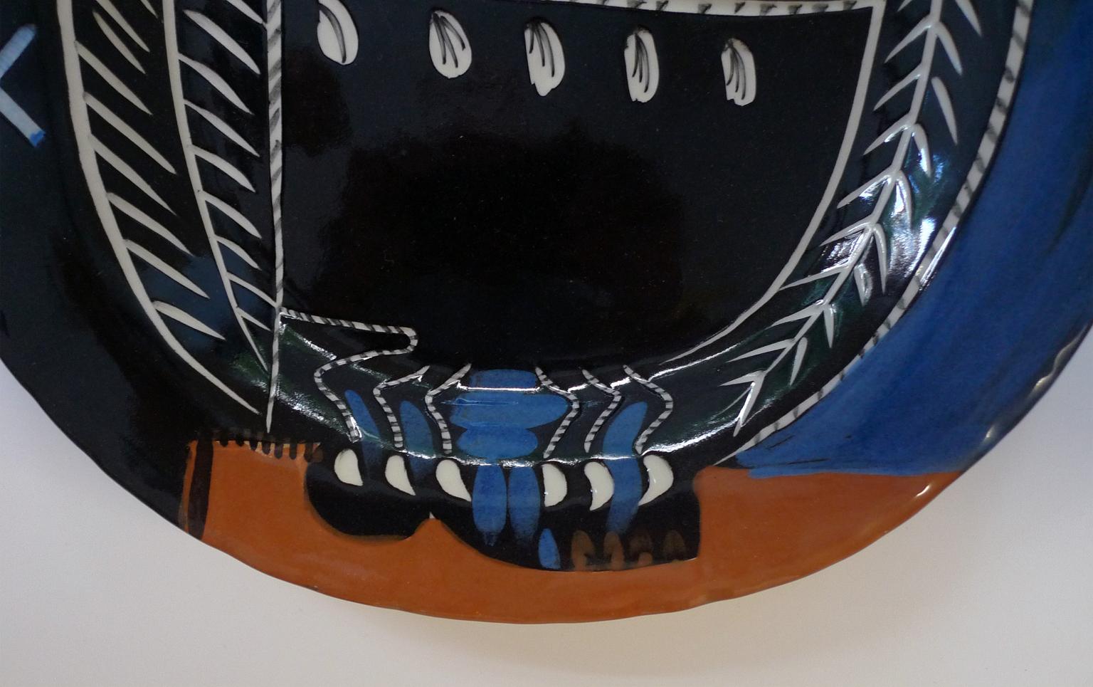 Hibou Brillant (A.R. 285), Ceramic Stamped 'Madoura Plein Feu / Edition Picasso' - Modern Art by Pablo Picasso