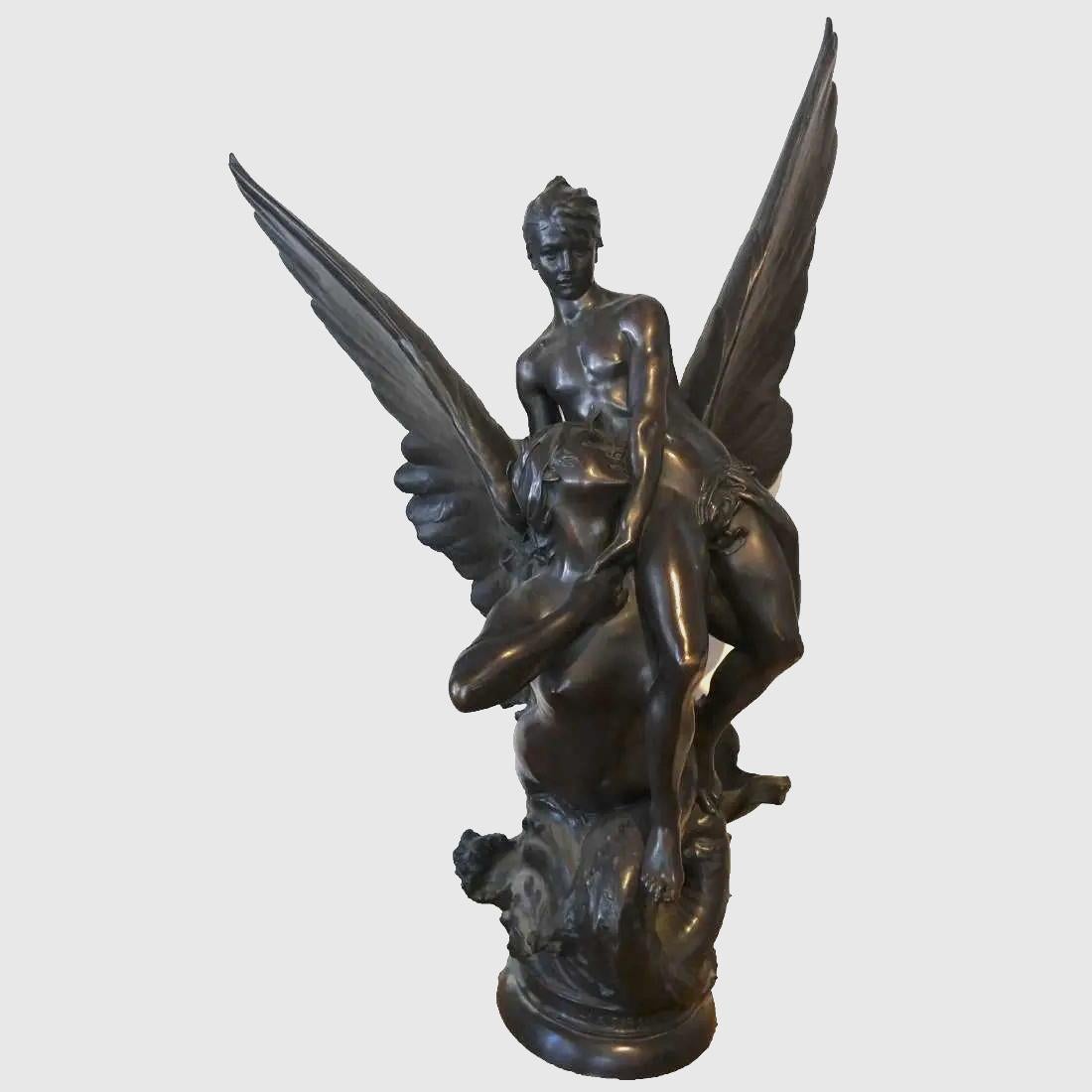 Figurative Sculpture Denys Puech - La Sirene