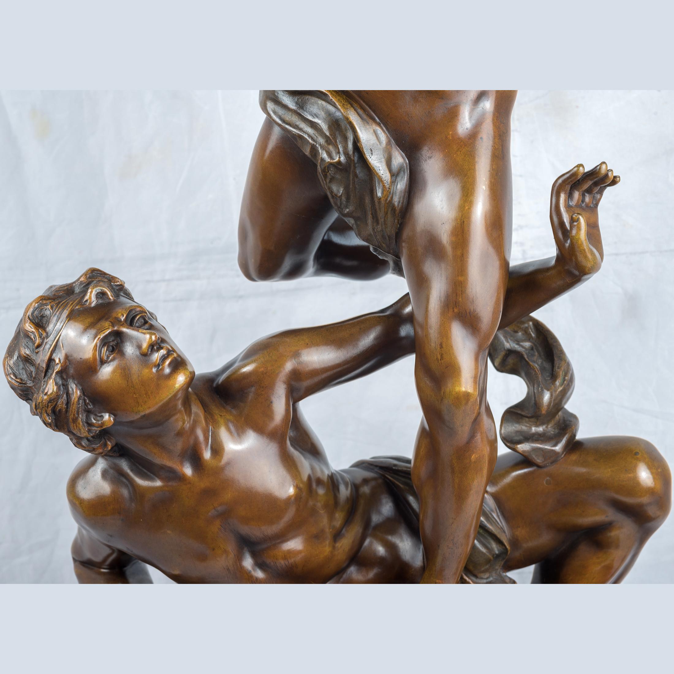 CHARLES VITAL-CORNU 
French, (1851-1927)

La Gloire

Patinated bronze; The base signed Vital Cornu and with the foundry stamp ‘SOCIETE DES BRONZES DE PARIS, 5010’.   
36 3/4 x 18 3/4 inches 