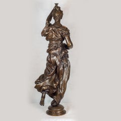 A Maiden in Classical Gown