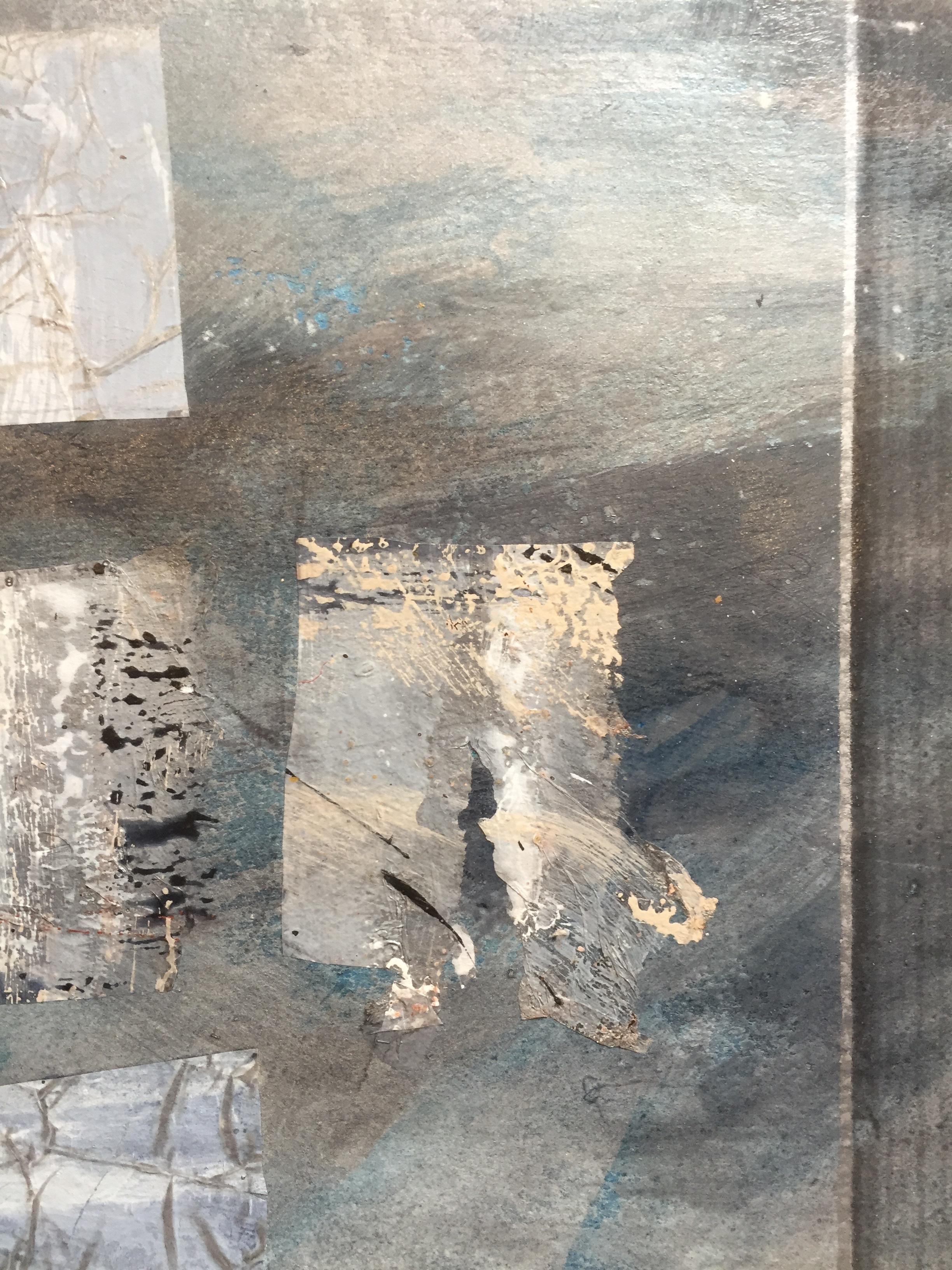 Pair of 1980s Abstract Paintings Bay Area Female Artist Academie Julian For Sale 8