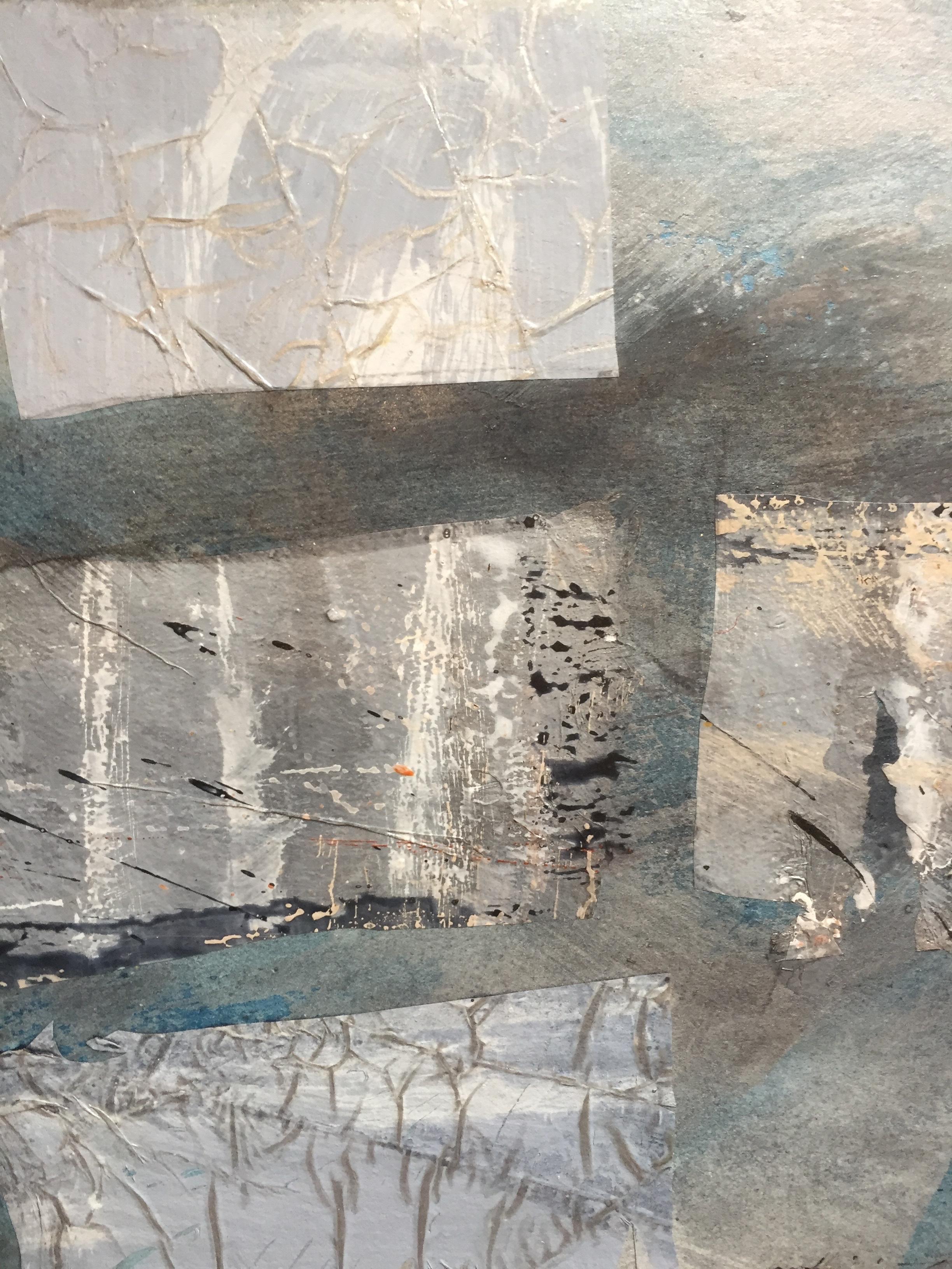 Pair of 1980s Abstract Paintings Bay Area Female Artist Academie Julian For Sale 7