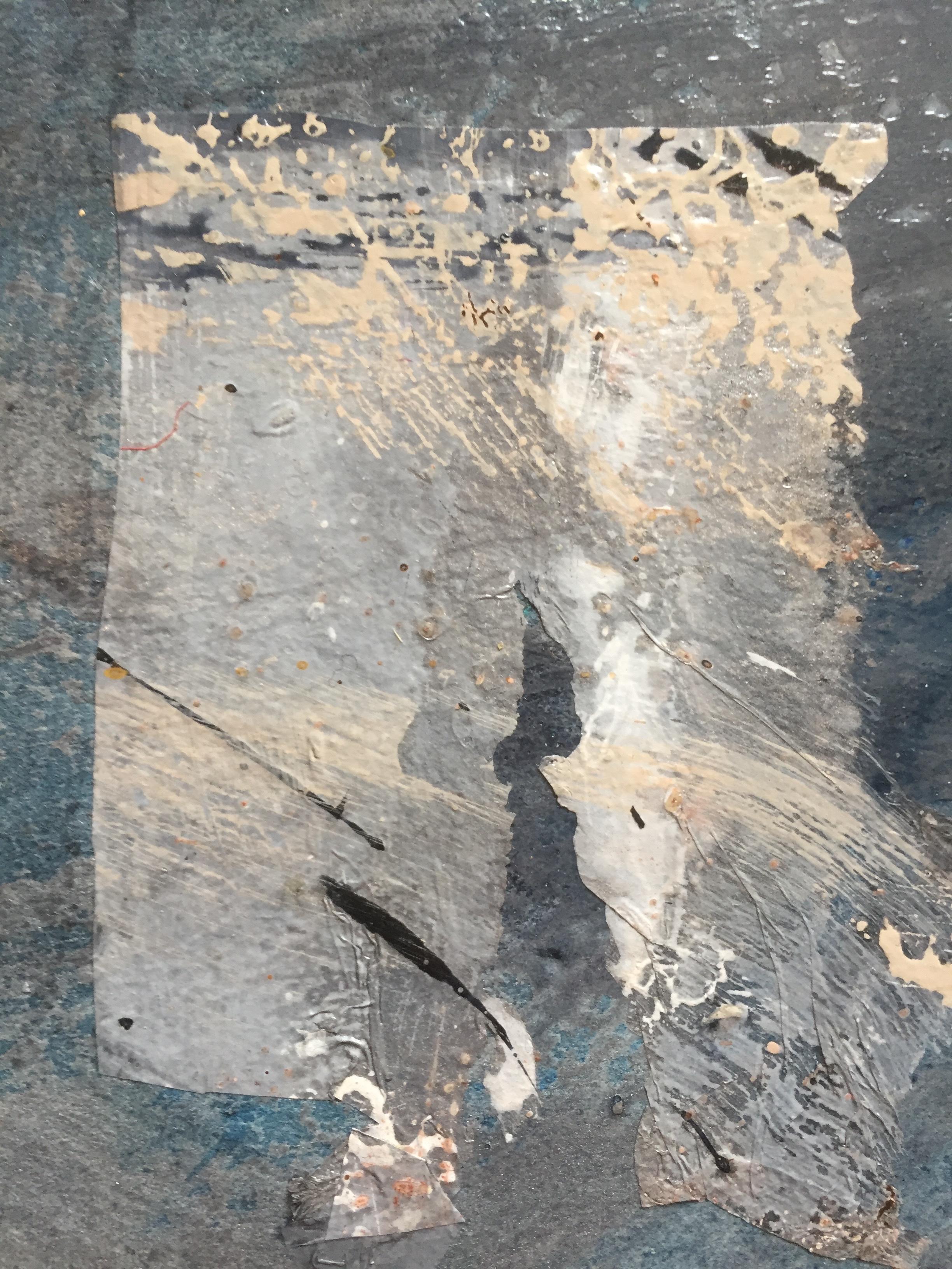 Pair of 1980s Abstract Paintings Bay Area Female Artist Academie Julian For Sale 9