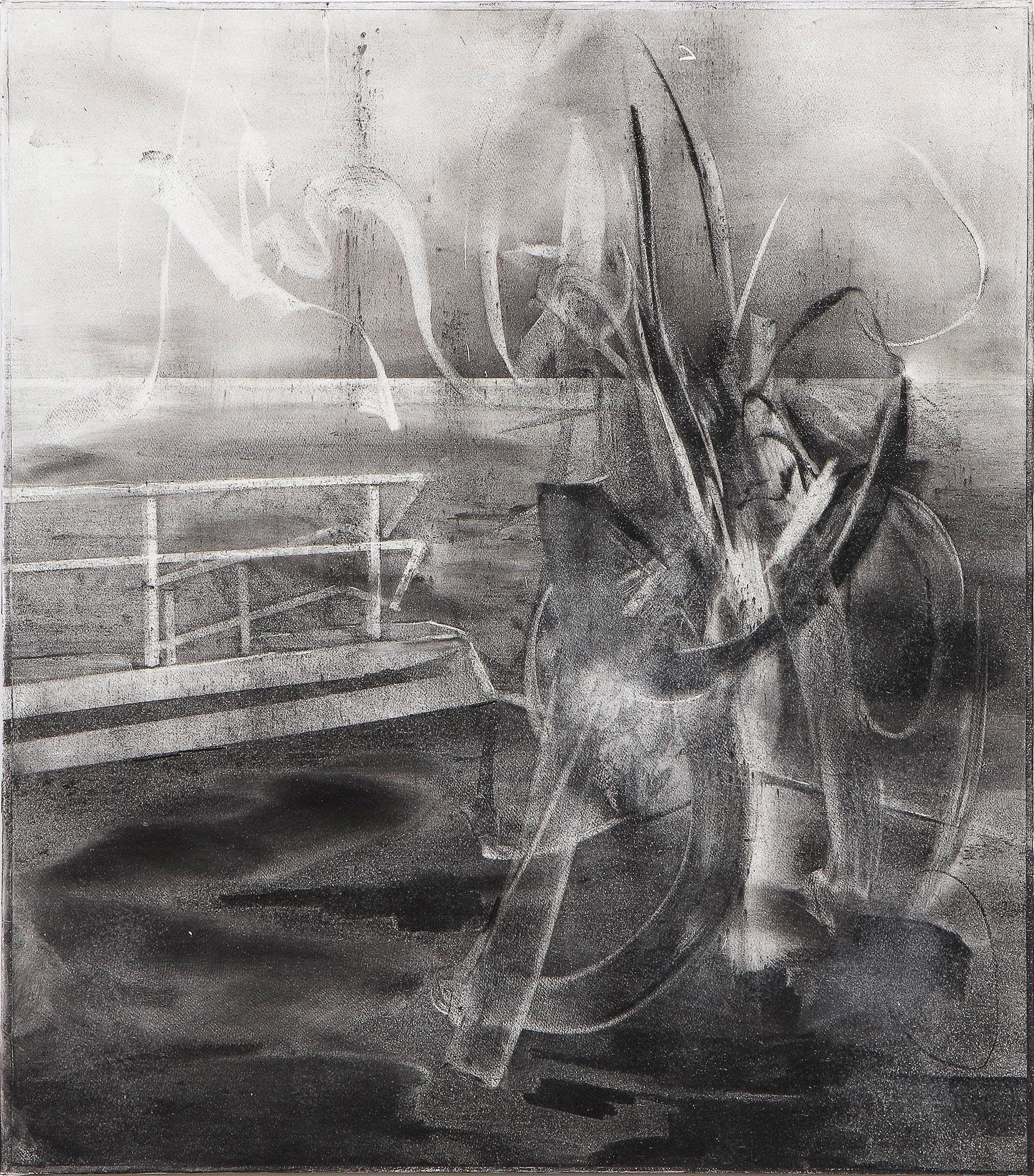 Wilba Simson Abstract Drawing - Ocean Pools