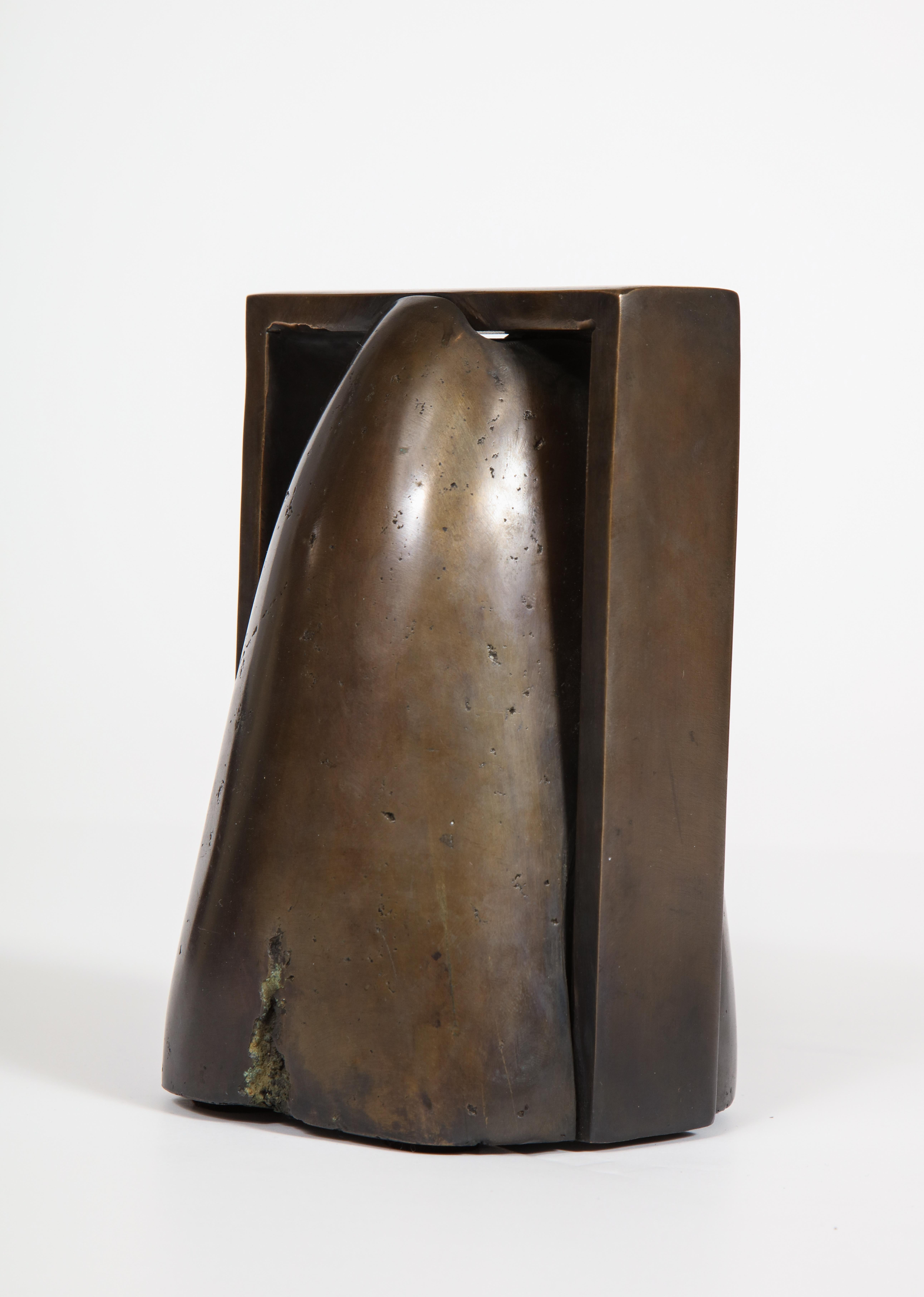 “Massah” (Small Dome), 1999 - Abstract Geometric Sculpture by Jay Wholley