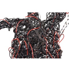Danielle Bodine "Medusa Tree" Mixed Media, Abstract Free Form Signed