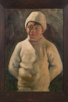 "Portrait of a Young Eero Saarinen", Painted By His Father Eliel Saarinen, Oil
