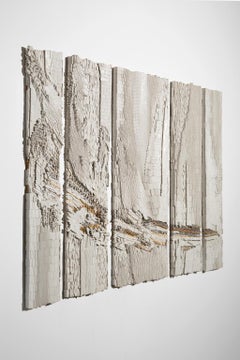 Glen Michaels "Winter Wind", Pentaptych Mosaic Stone