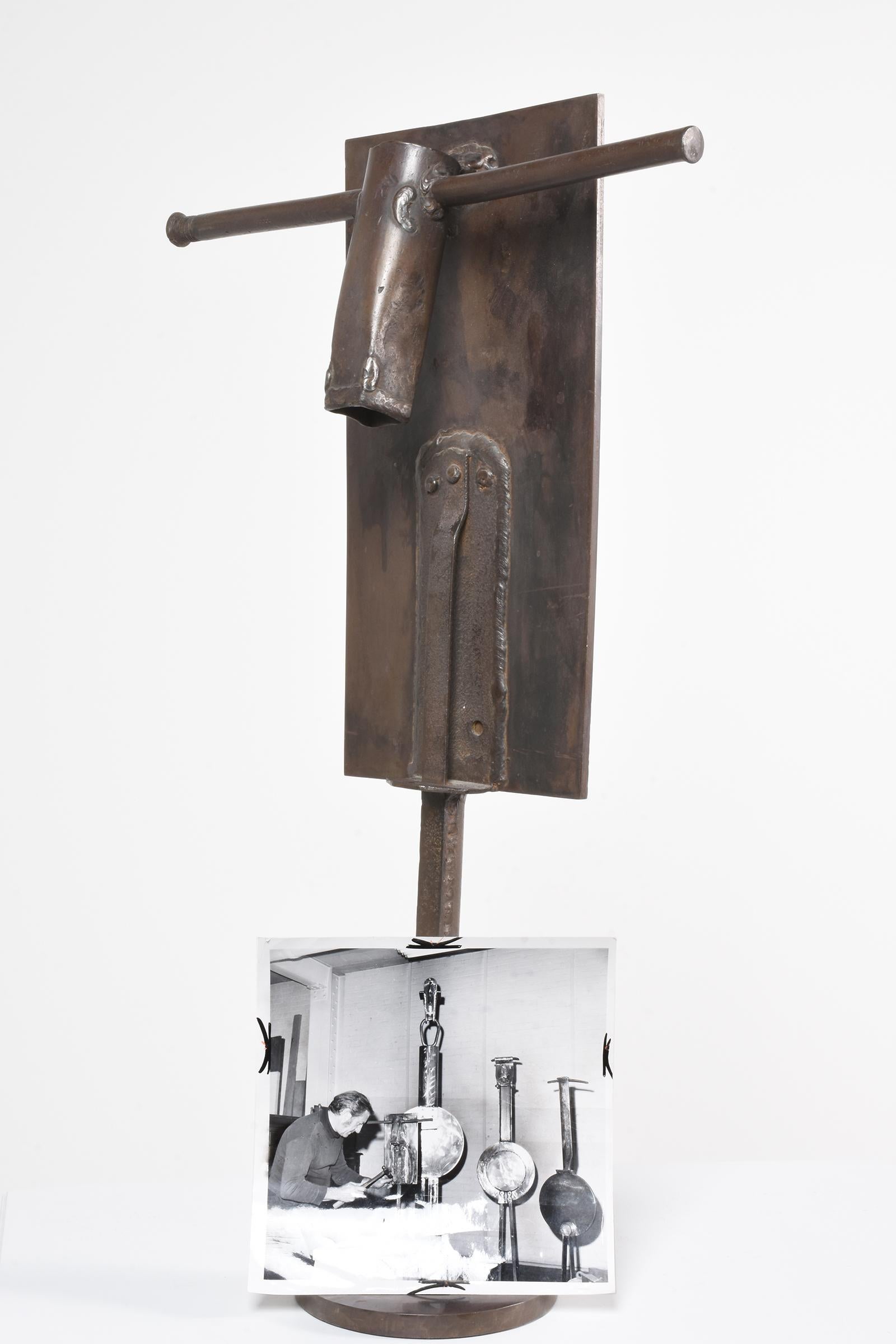 Morris Brose „Bronze Bull“ Figurative skulpturale abstrakte Skulptur im Angebot 3