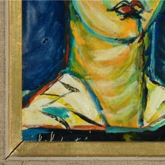 Michael Patrix Oil Painting "Head of Woman"