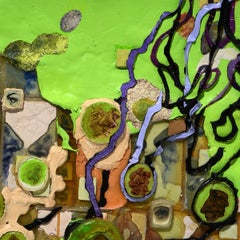 Cory Pohlman Mixed Media "Green Frosting" Pastry Chief Cranbrook MFA