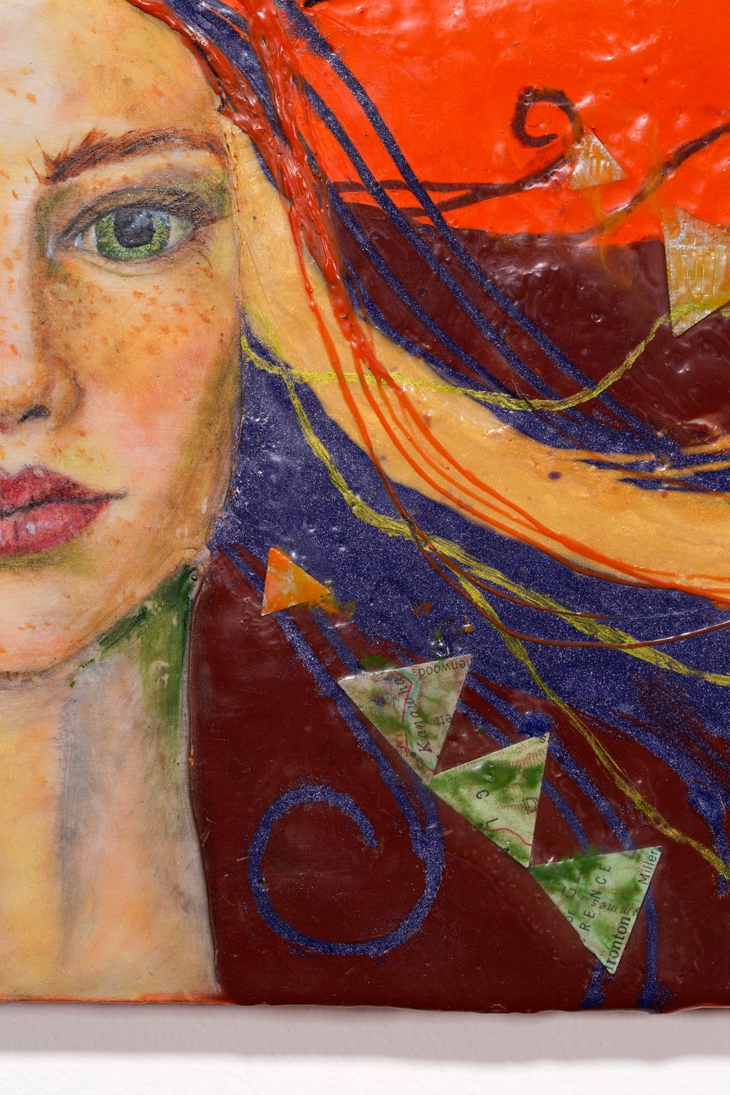 A celebrare i nostri colori comuni e la nostra diversità è l'ultima serie di encausti di Linden Godlove, 