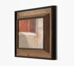 "Warehouse" Acrylic, Detail of a Closure, Geometric