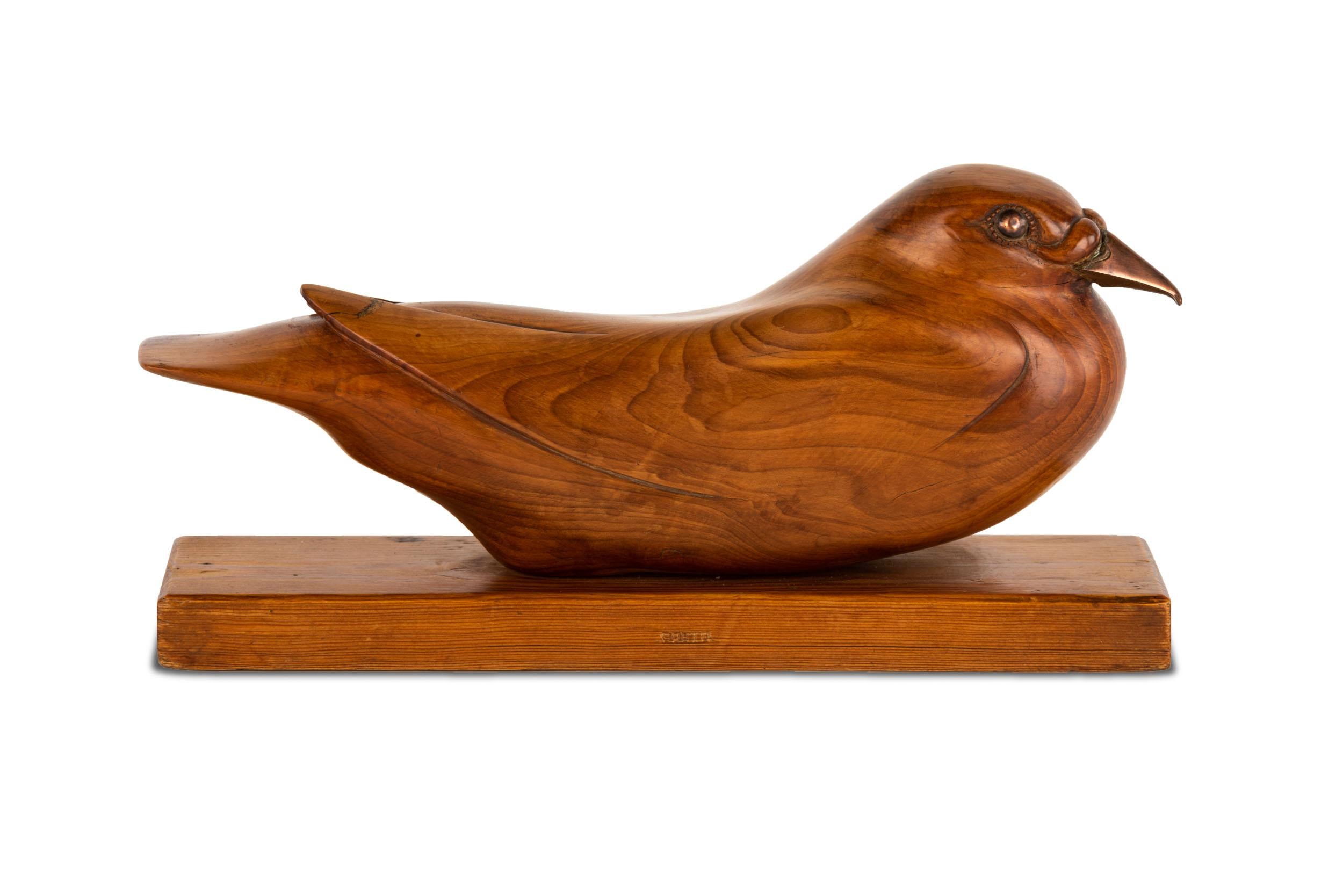 Jack Coutu Figurative Sculpture - Untitled (Dove)