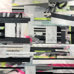 "Glitch" - Zandra Stratford, 21st Century, Abstract Painting, Acrylic