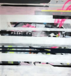 "If You Say Run" - Zandra Stratford, 21st Century, Abstract Painting, Acrylic