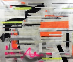 "Irascible" - Zandra Stratford, 21st Century, Abstract Painting, Acrylic