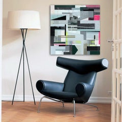"Zoning I" - Zandra Stratford, 21st Century, Abstract Painting, Acrylic