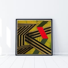 "Catalyst" - Nick Grindrod, 21st Century, Abstract Painting, Bold