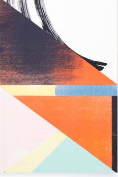 Used "Pontoon" - Jo Hummel, 21st Century, Abstract Painting, Mixed Media, Minimalist