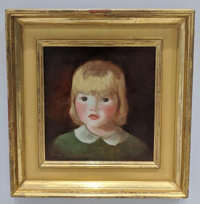 Young Girl - Painting by Eloise Waggoner