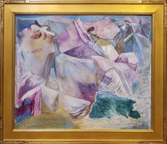 In Depth Of My Mind an Abstract Oil Painting by Abraham Mark Datz